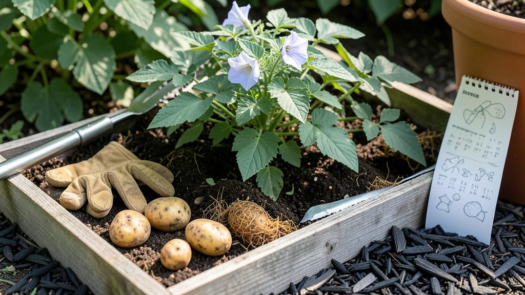 When Do You Plant Potatoes in Iowa: USDA Zone 5 Timing for Zero-Frost Risk Harvests