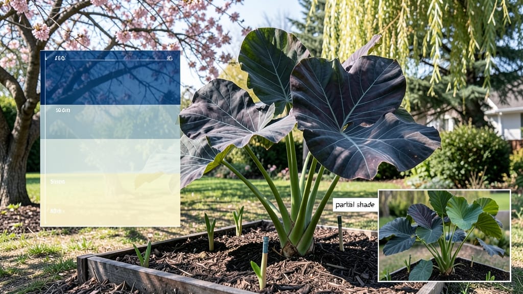 How Much Light Do Elephant Ear Plants Need: Thriving in Partial Shade or Dappled Sunlight