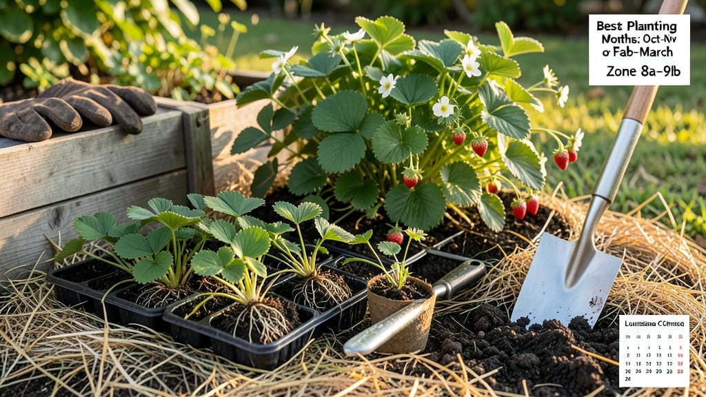 When Do You Plant Strawberries in Louisiana: Fall vs Spring Timeline for Bigger Harvests