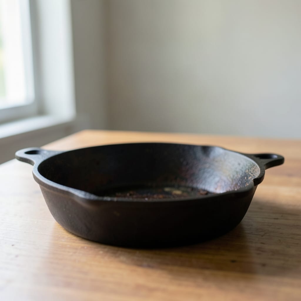 The cast iron skillet