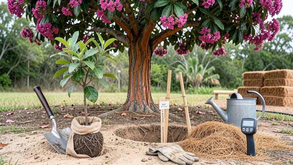 When to Plant Crepe Myrtle in Florida: Best Months by Region for Thriving Growth