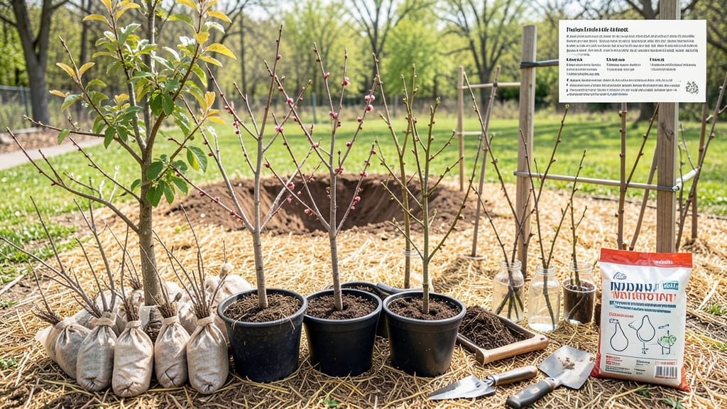 When to Plant Fruit Trees in Indiana: Best Months by Variety for Strong Root Establishment