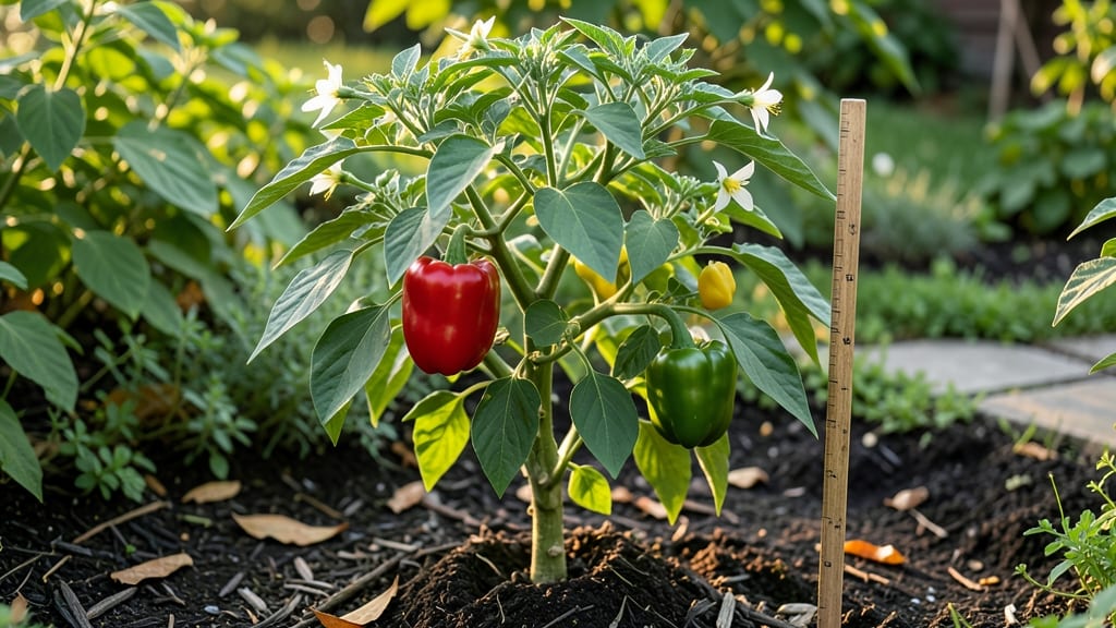 How Tall Do Bell Pepper Plants Grow: Exact Heights by Variety and Support Needs