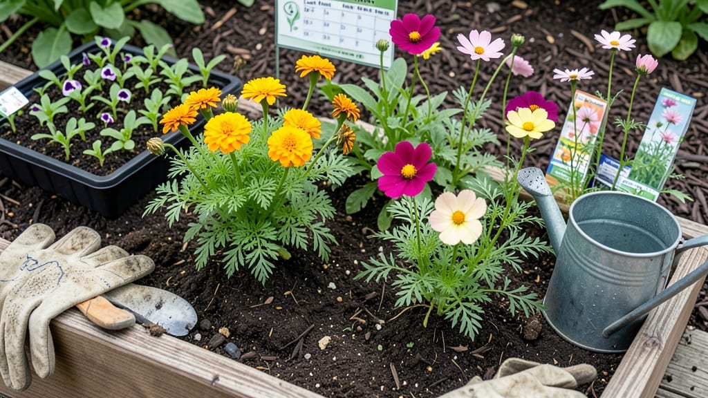 When to Plant Flower Seeds in Indiana: USDA Zone 5B-6A Planting Calendar